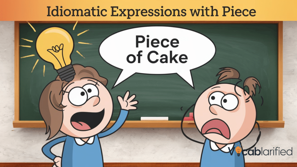 Idiomatic Expressions with piece