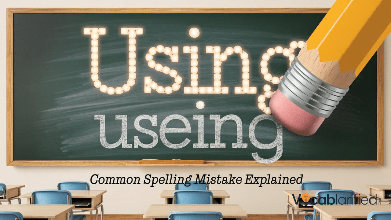 Common Spelling Mistake Explained