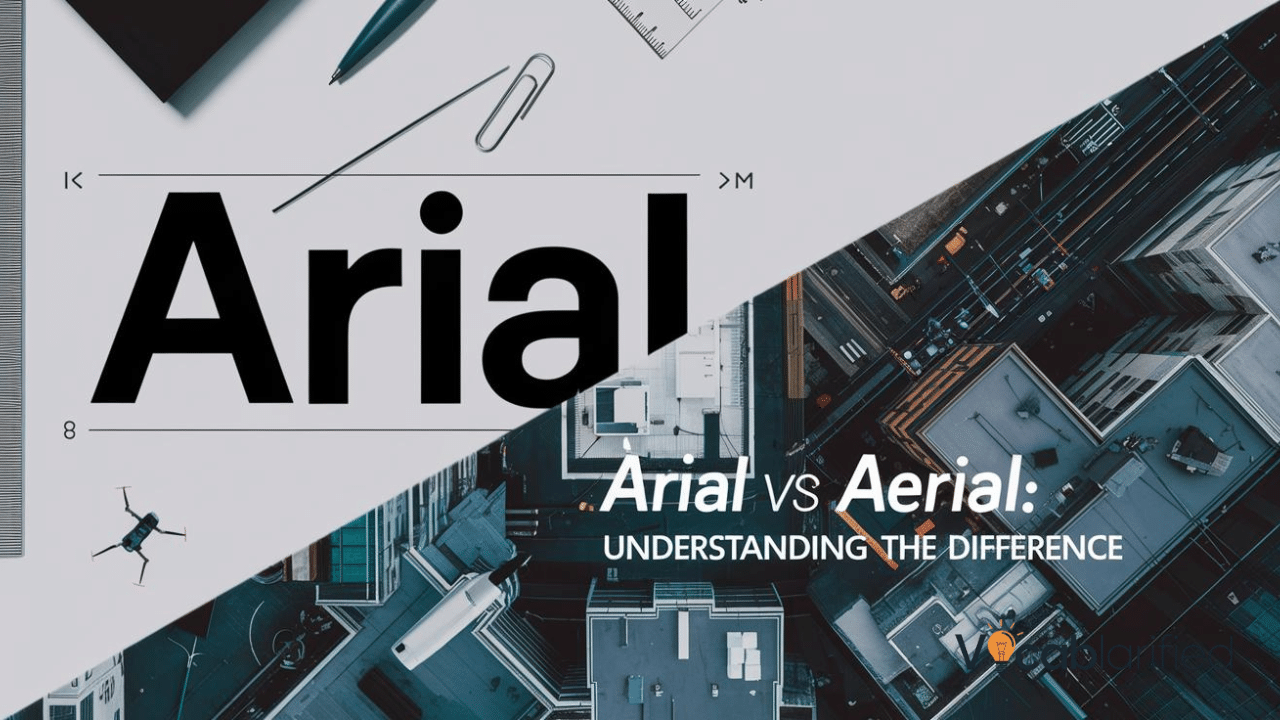 'Arial vs Aerial