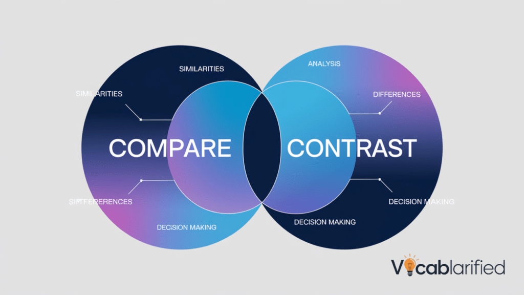 Compare vs Contrast