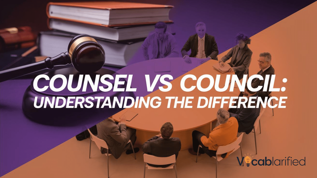 Counsel vs Council