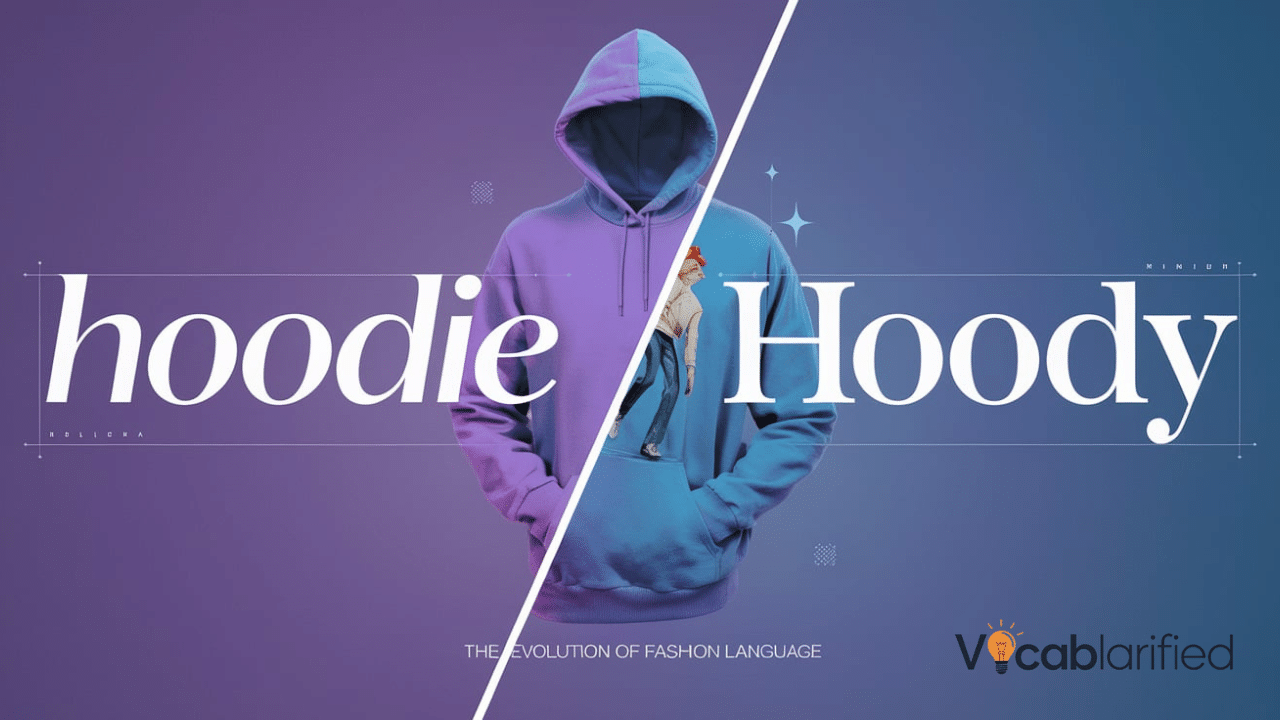 HOODIE and HOODY