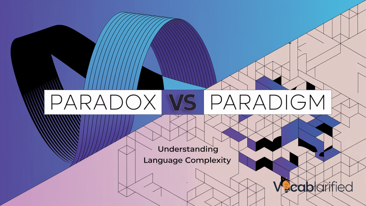 'Paradox vs Paradigm