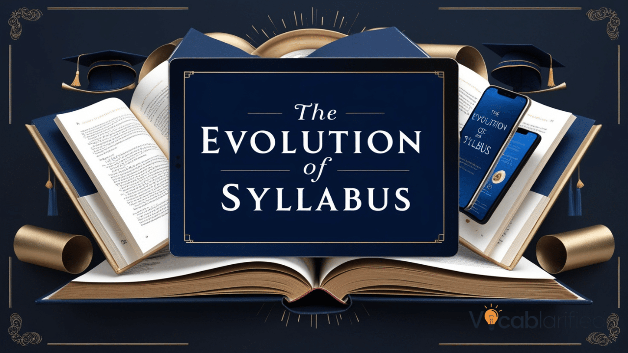 'The Evolution of Syllabus