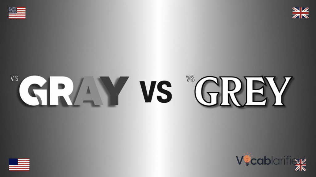 'gray' vs 'grey'