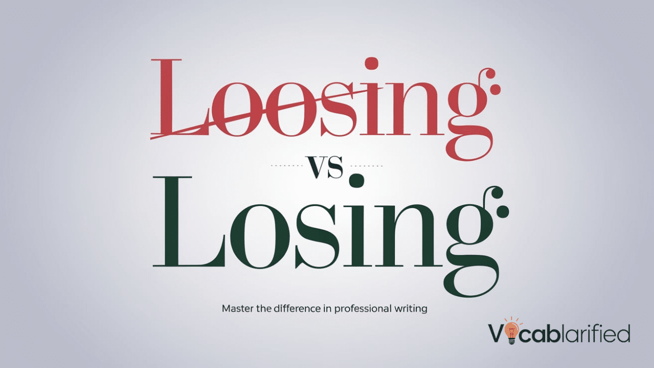 LOOSING vs LOSING