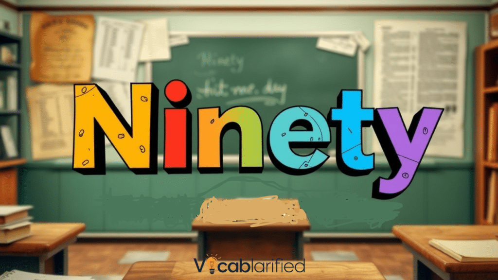 Ninety or Ninty