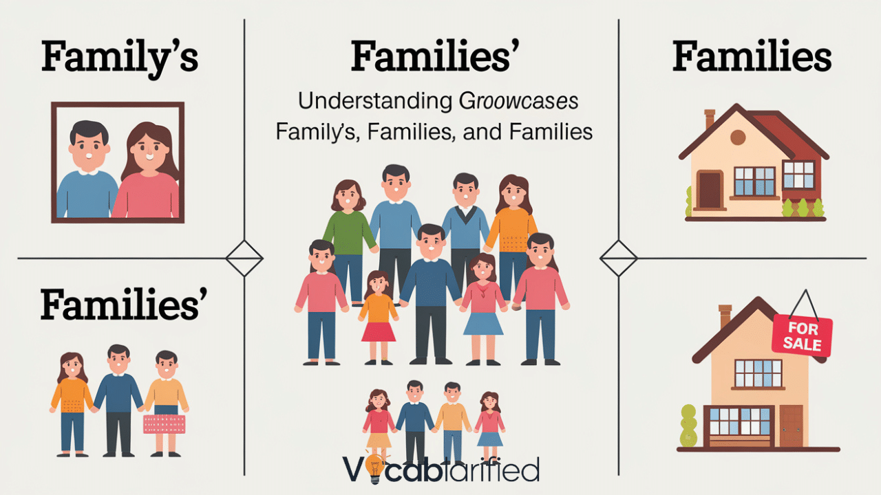 Family’s or Families’ or Families